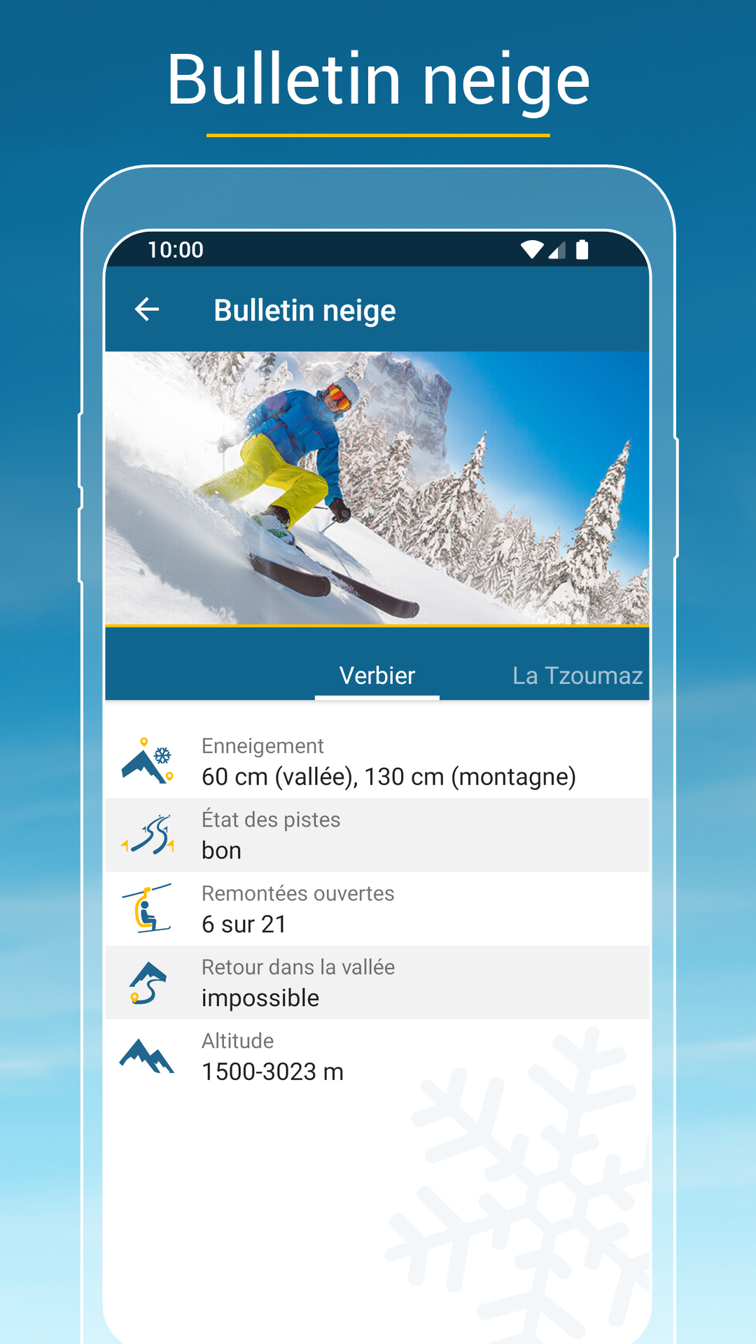 Bulletin neige